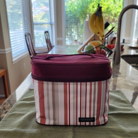 LOCK & LOCK Rectangular Lunch Box 3-Piece Set_Excellent Condition - Picture 1 of 5